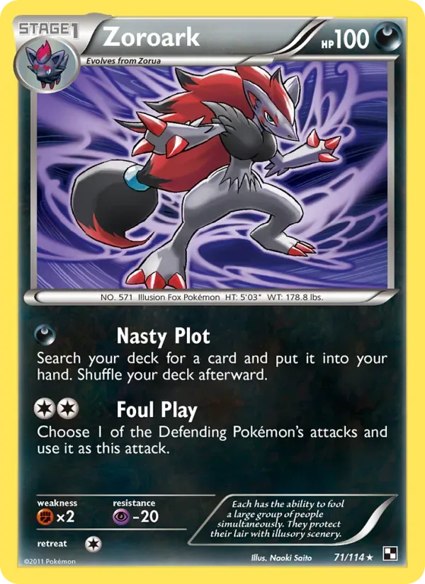 Zoroark, Black & White