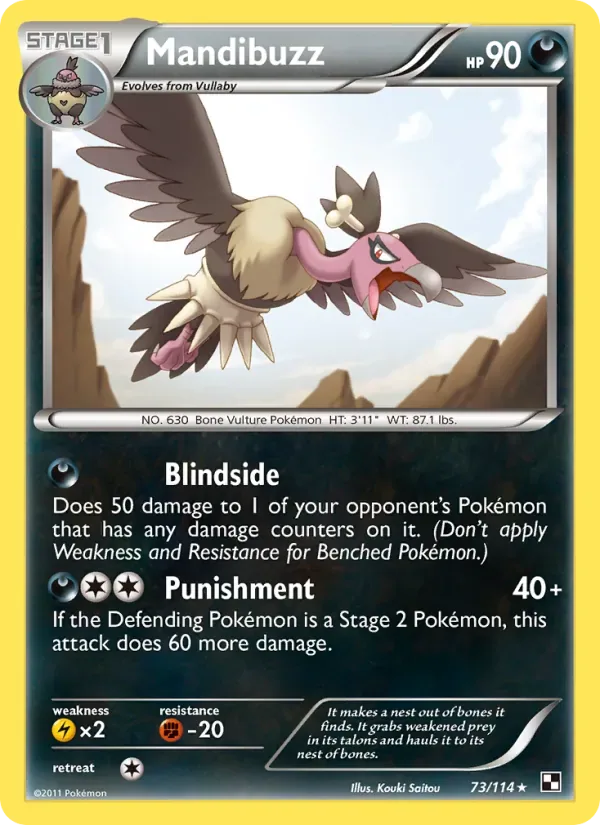 Mandibuzz, Black & White