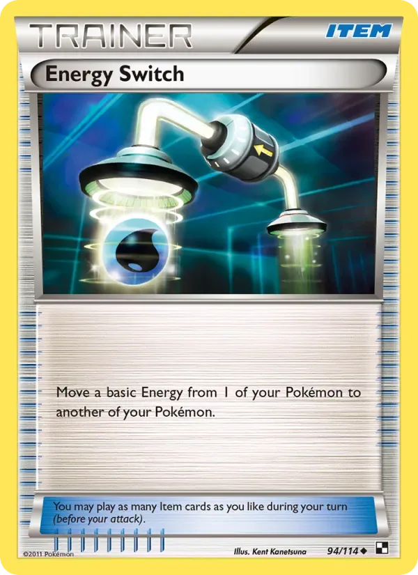 Energy Switch, Black & White