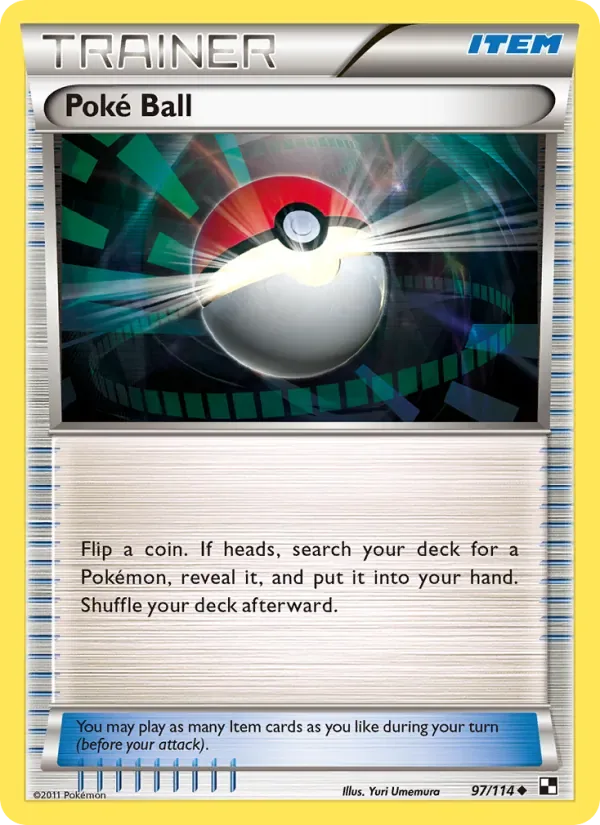 Poké Ball, Black & White