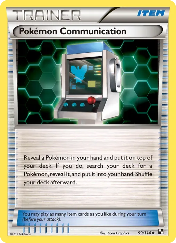 Pokémon Communication, Black & White