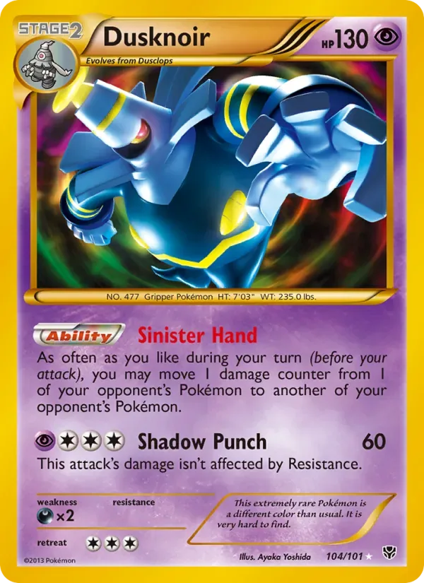 Dusknoir, Plasma Blast