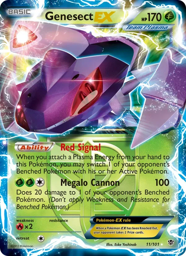 Genesect-EX, Plasma Blast