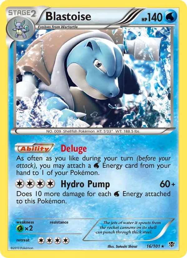 Blastoise, Plasma Blast