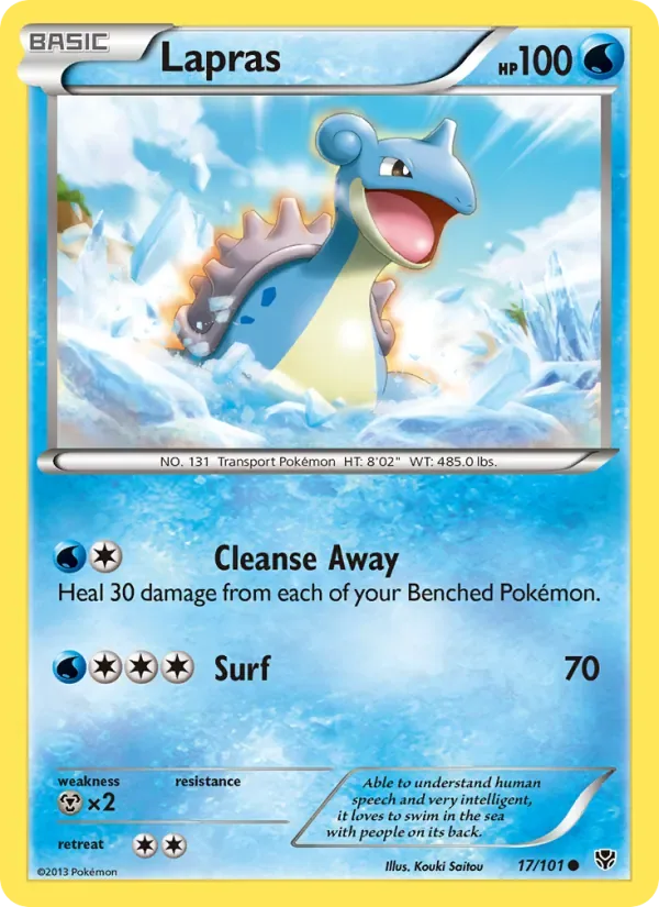 Lapras, Plasma Blast
