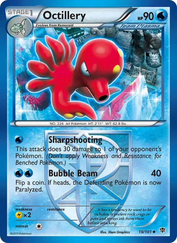 Octillery, Plasma Blast
