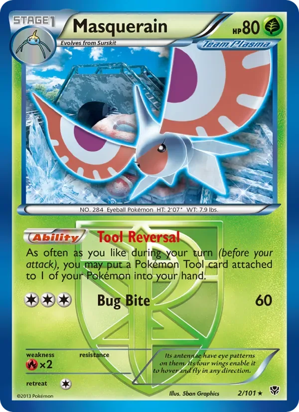 Masquerain, Plasma Blast