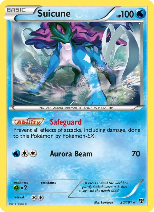 Suicune, Plasma Blast