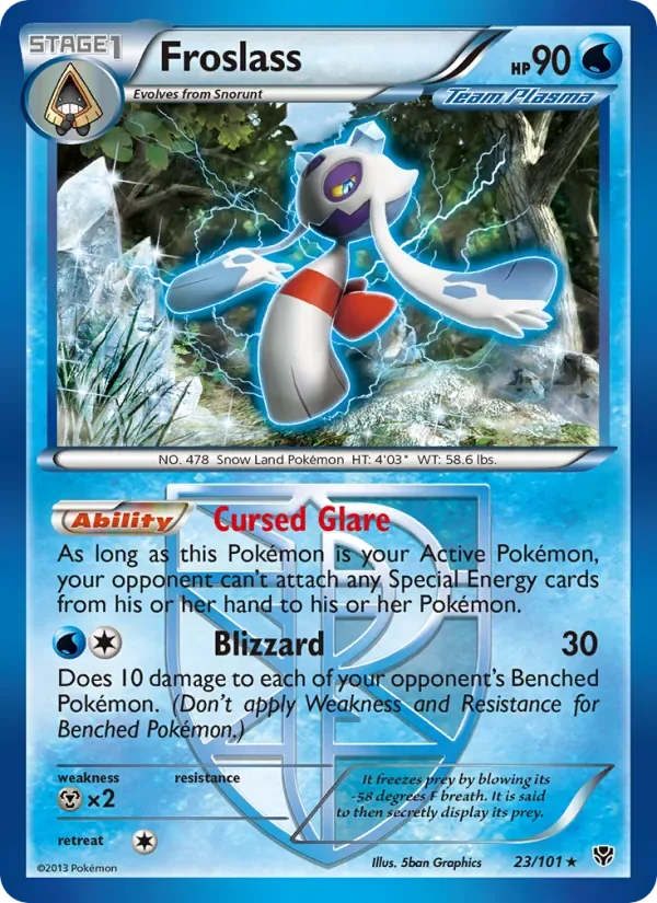 Froslass, Plasma Blast