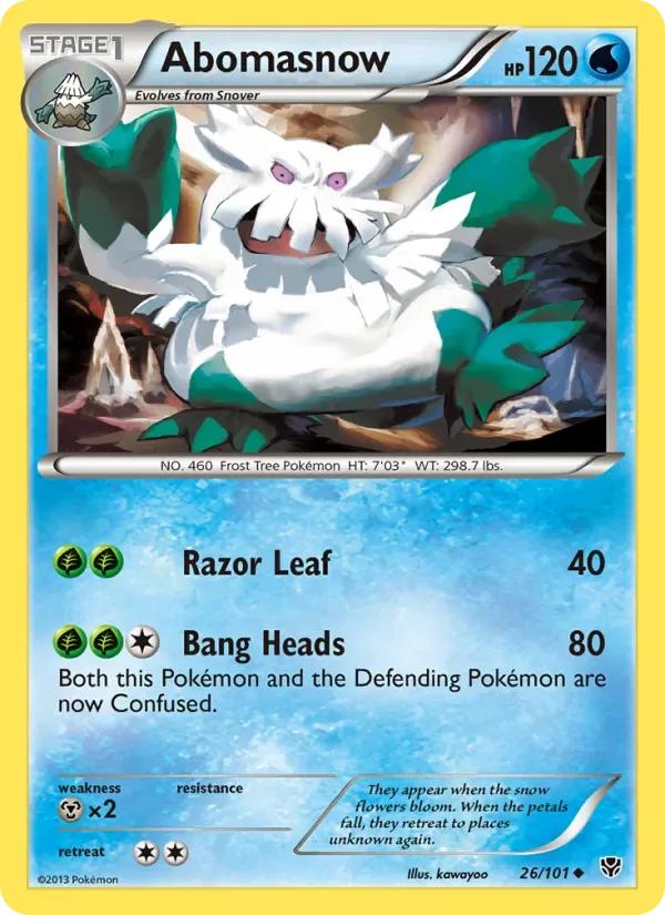 Abomasnow, Plasma Blast