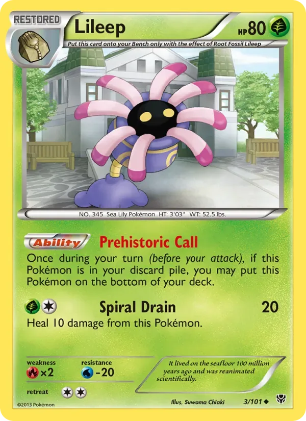 Lileep, Plasma Blast