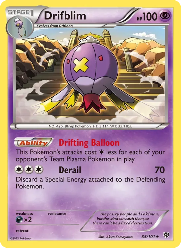 Drifblim, Plasma Blast