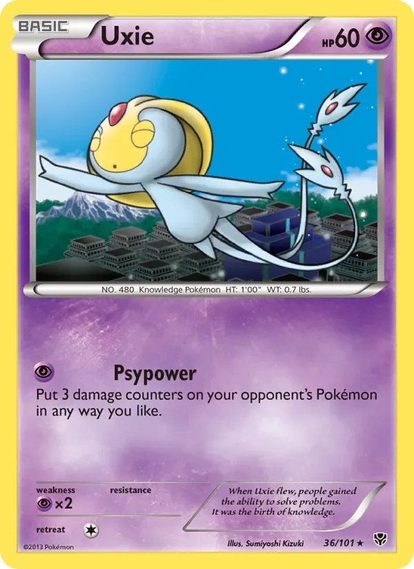 Uxie, Plasma Blast