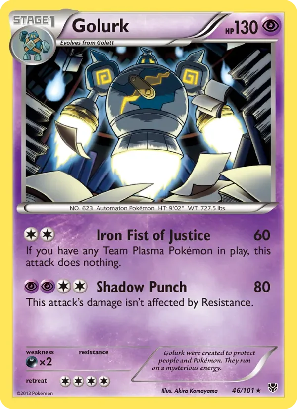 Golurk, Plasma Blast