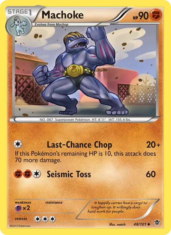 Machoke, Plasma Blast