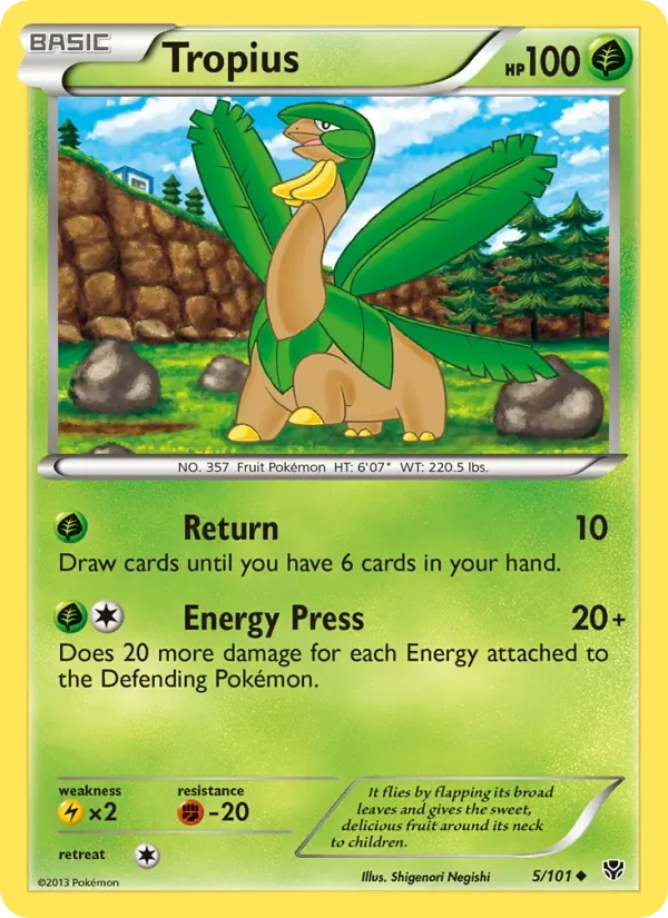 Tropius, Plasma Blast