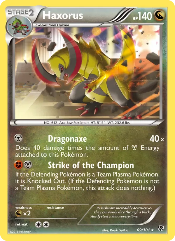 Haxorus, Plasma Blast