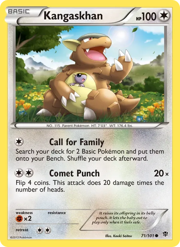 Kangaskhan, Plasma Blast