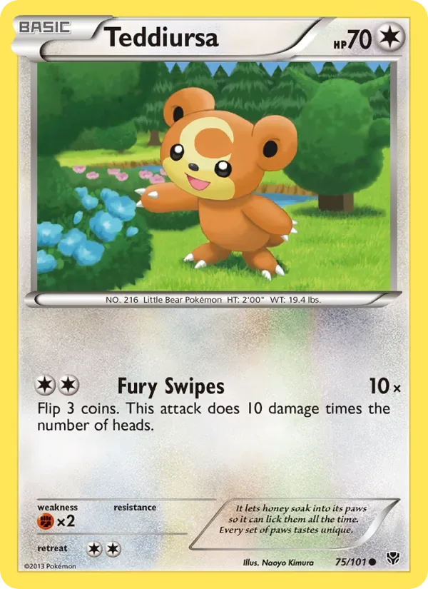 Teddiursa, Plasma Blast