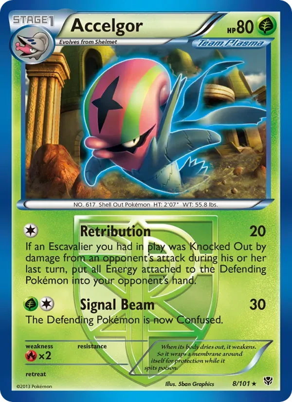 Accelgor, Plasma Blast