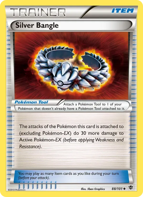 Silver Bangle, Plasma Blast