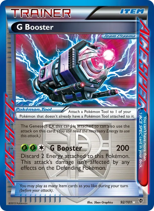 G Booster, Plasma Blast