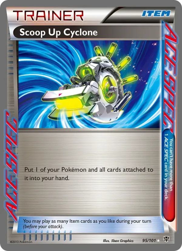 Scoop Up Cyclone, Plasma Blast