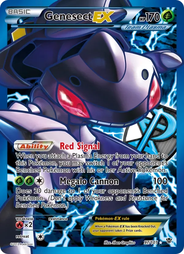 Genesect-EX, Plasma Blast