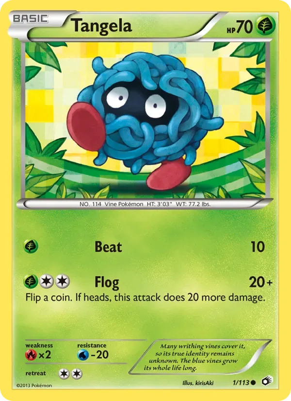 Tangela, Legendary Treasures