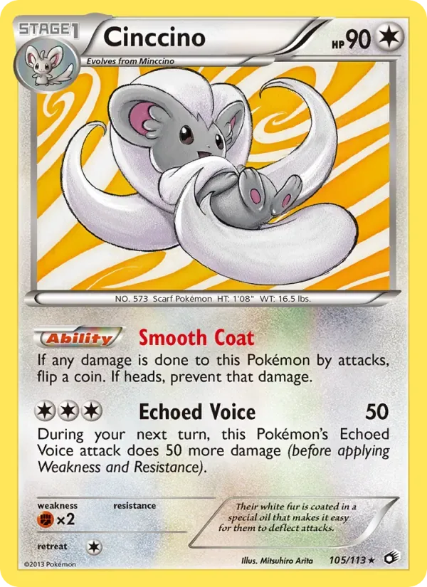 Cinccino, Legendary Treasures