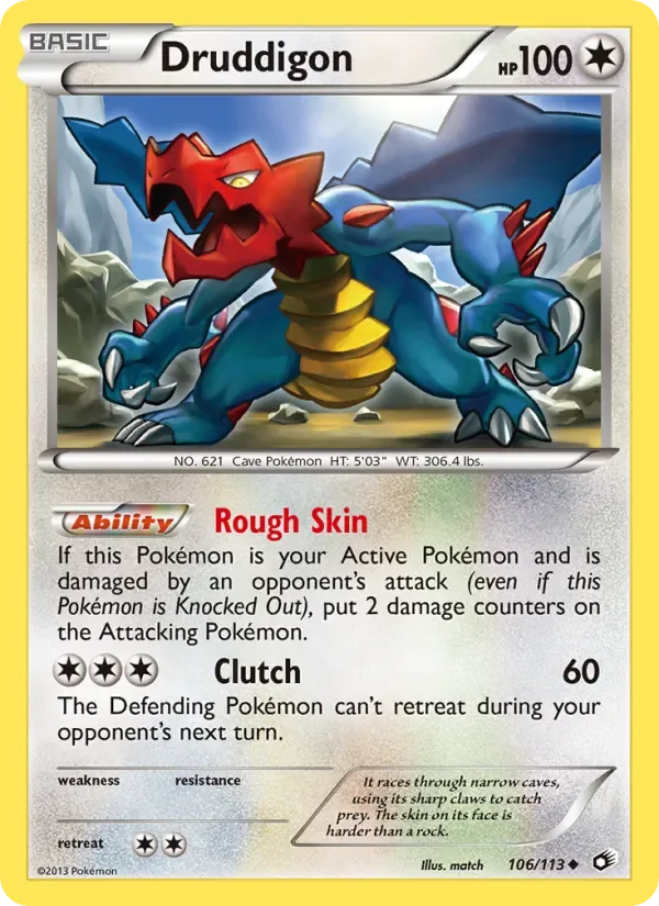 Druddigon, Legendary Treasures