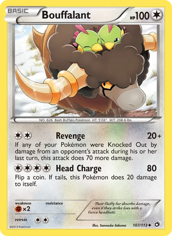 Bouffalant, Legendary Treasures