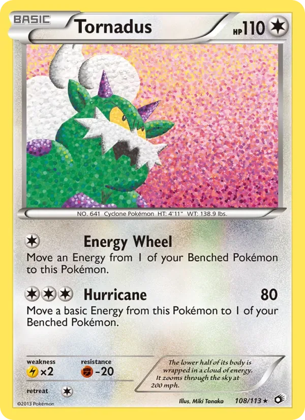 Tornadus, Legendary Treasures