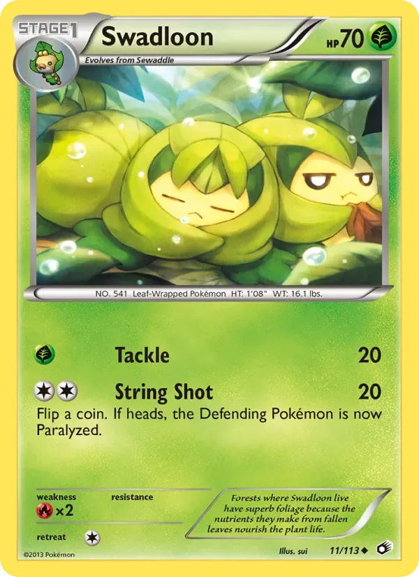 Swadloon, Legendary Treasures