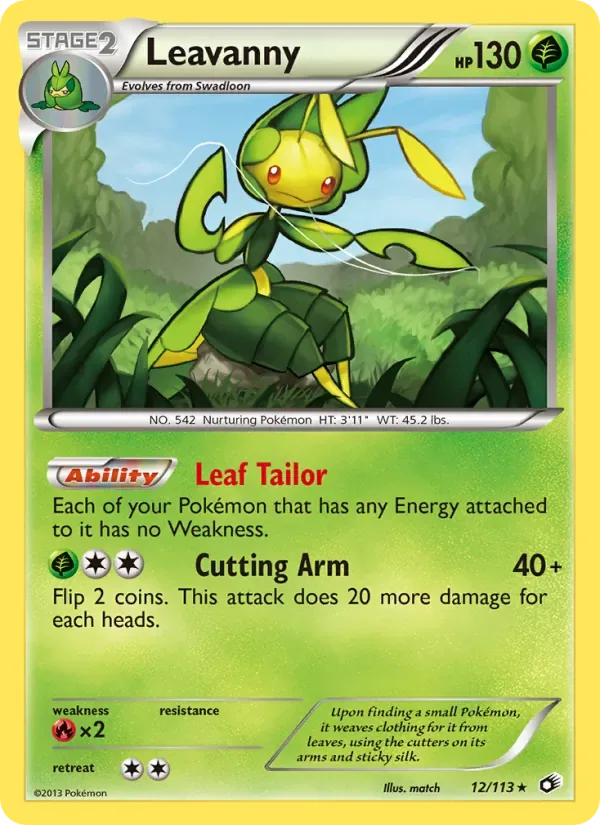 Leavanny, Legendary Treasures