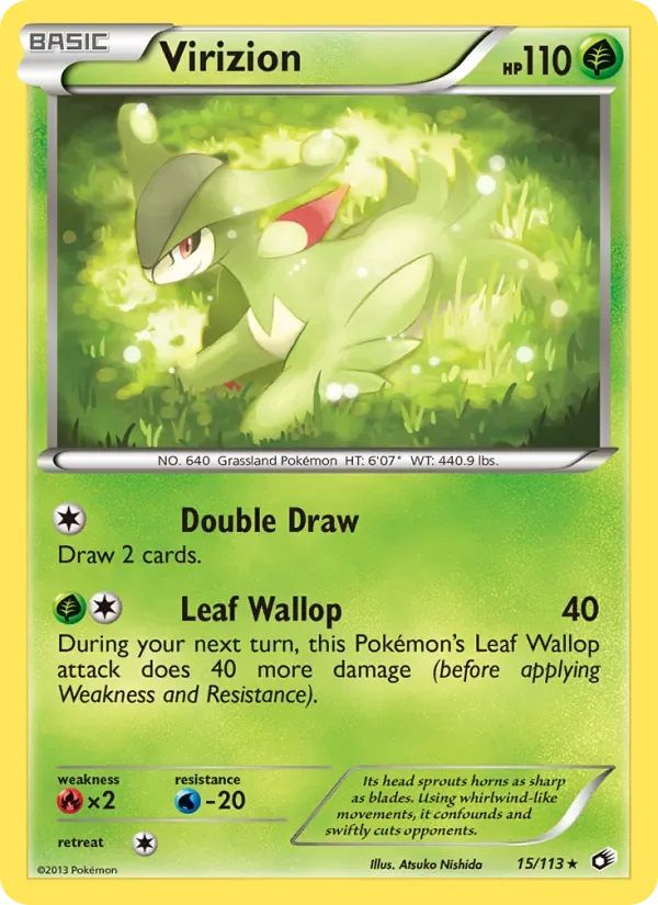 Virizion, Legendary Treasures