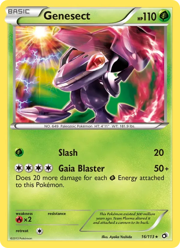 Genesect, Legendary Treasures