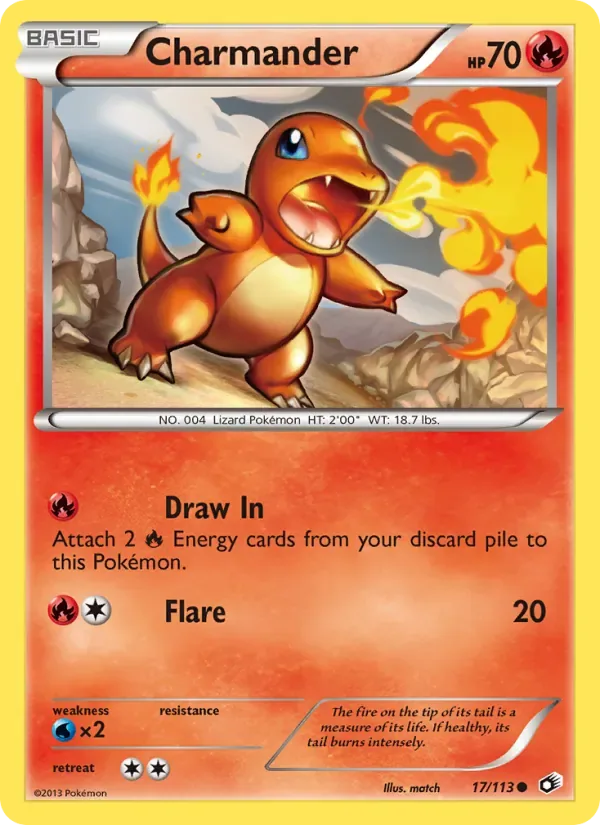 Charmander, Legendary Treasures