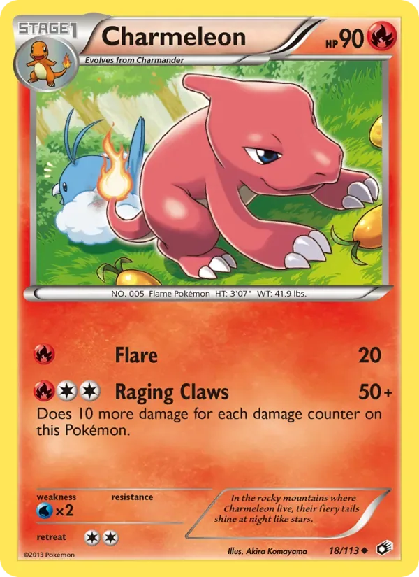 Charmeleon, Legendary Treasures