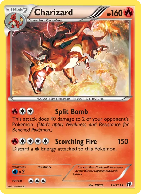 Charizard, Legendary Treasures