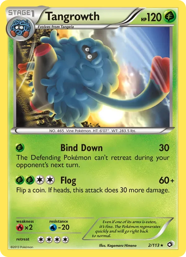Tangrowth, Legendary Treasures