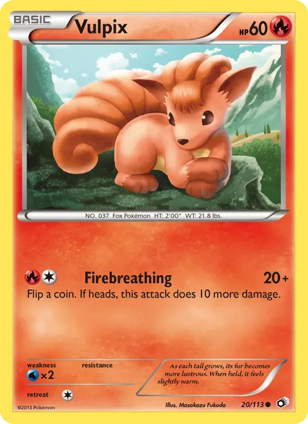 Vulpix, Legendary Treasures