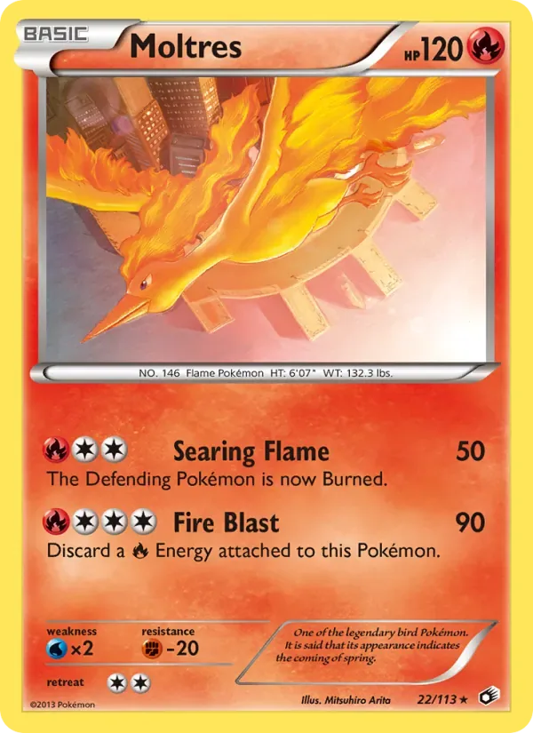 Moltres, Legendary Treasures