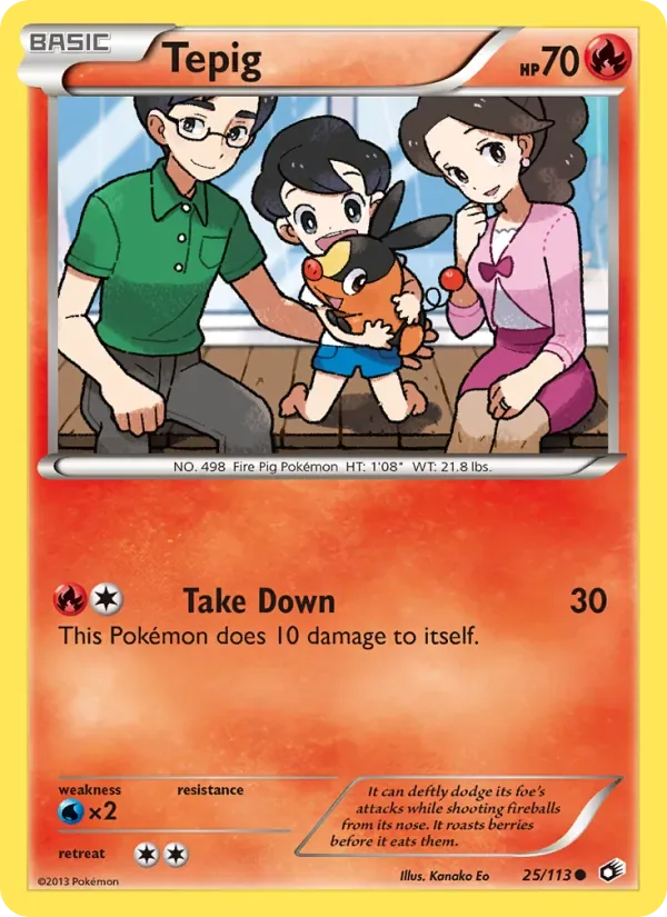 Tepig, Legendary Treasures