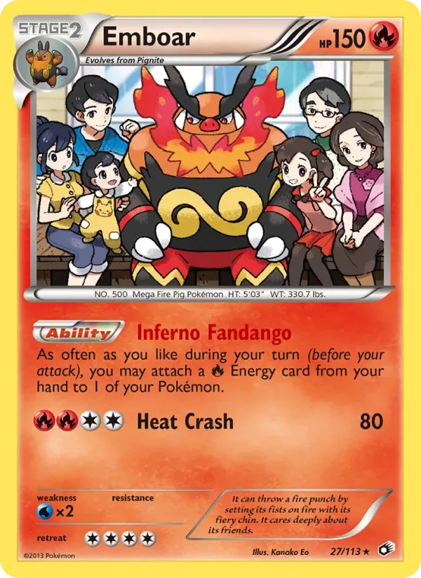 Emboar, Legendary Treasures