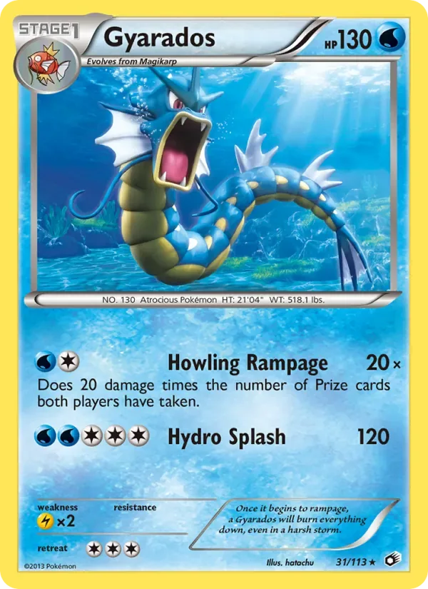 Gyarados, Legendary Treasures