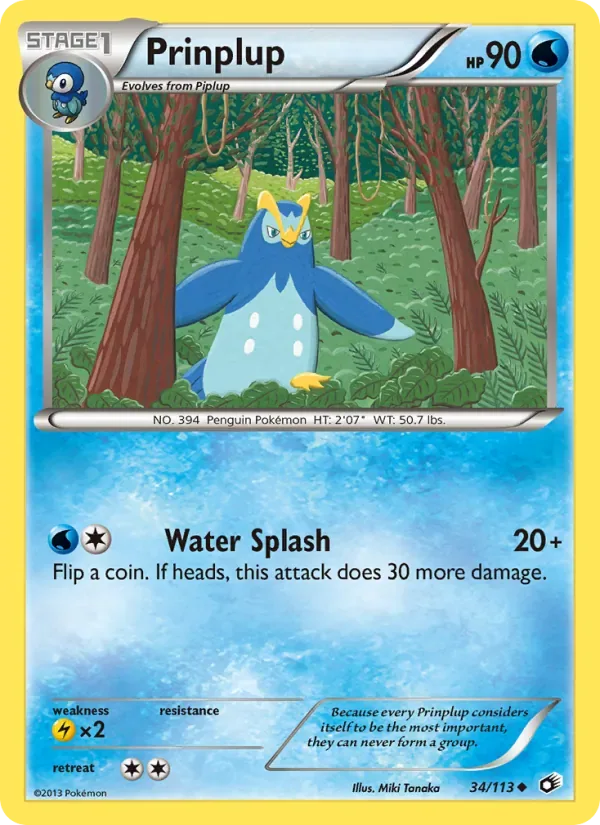 Prinplup, Legendary Treasures