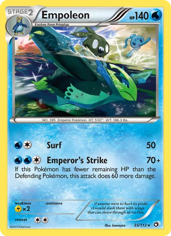 Empoleon, Legendary Treasures