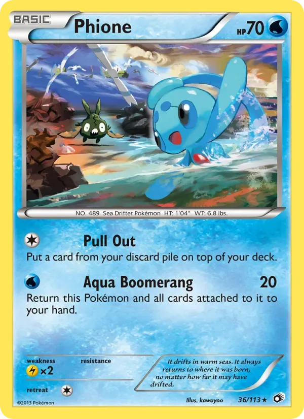 Phione, Legendary Treasures