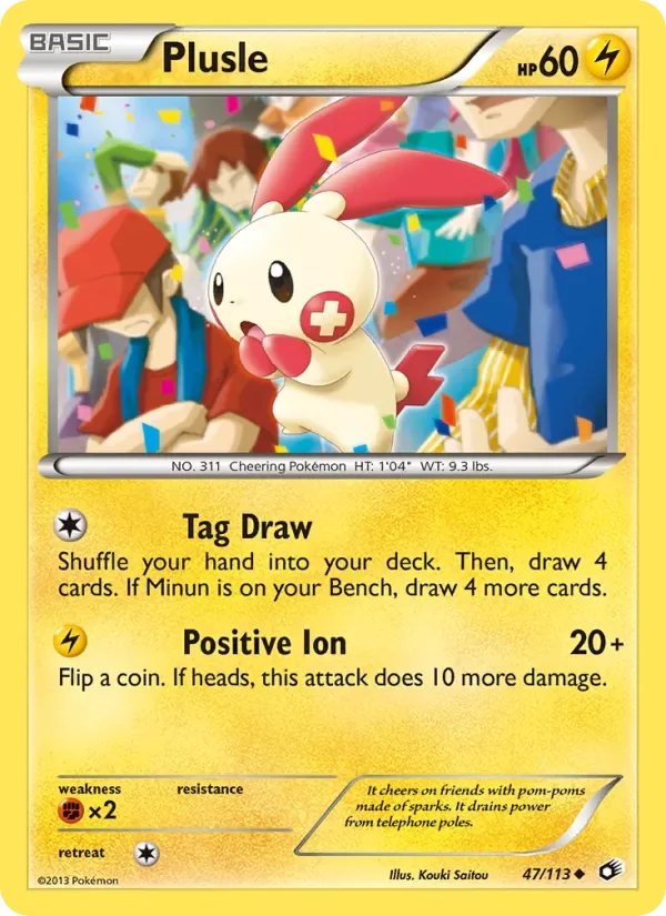 Plusle, Legendary Treasures